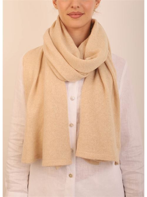 Maxi cashmere scarf Art Tricot | MAXISCIARPACASHMEREBEIGE